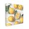 Stupell Industries Soft Yellow Citrus Lemon Pile Over White Canvas Wall Art